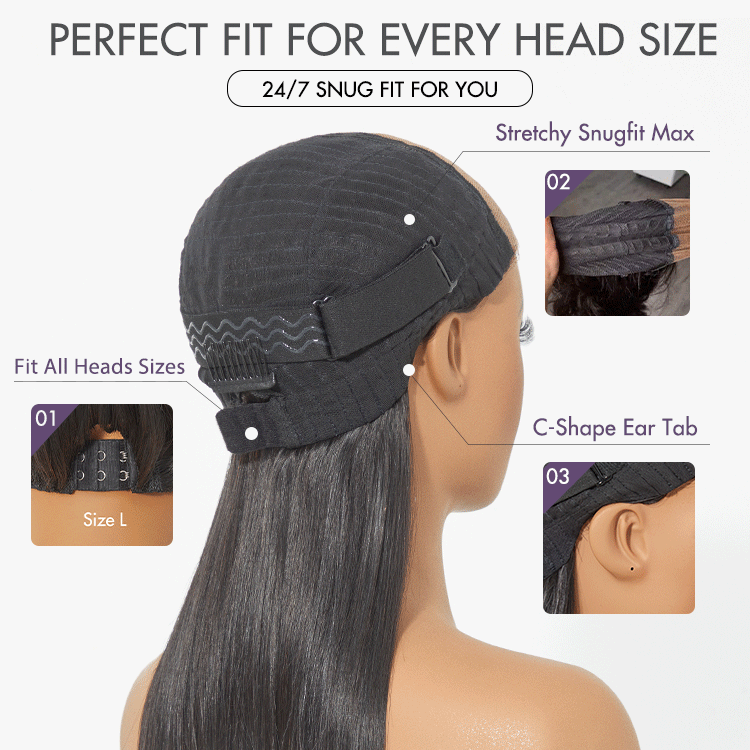 New Customers Only | Wet and Wavy 5x5 Closure Pre-Cut Lace Water Wave Wig Glueless Side Part Human Hair Wig
