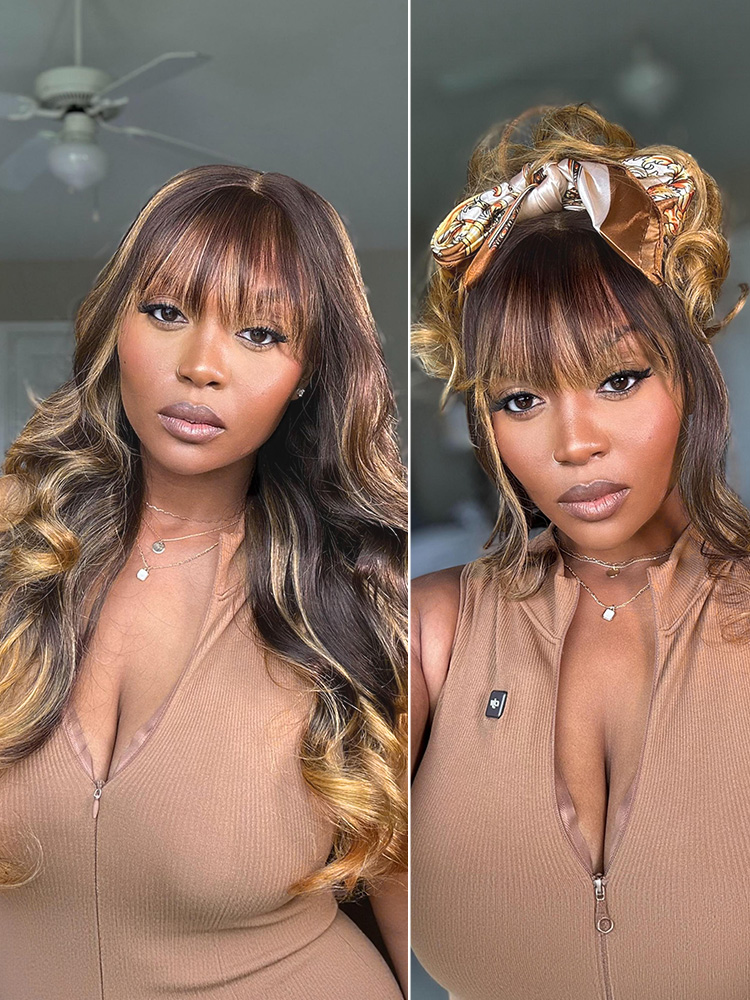 Luvme All-Day Comfortâ¢ Wig 180% Density Ombre Blonde Highl