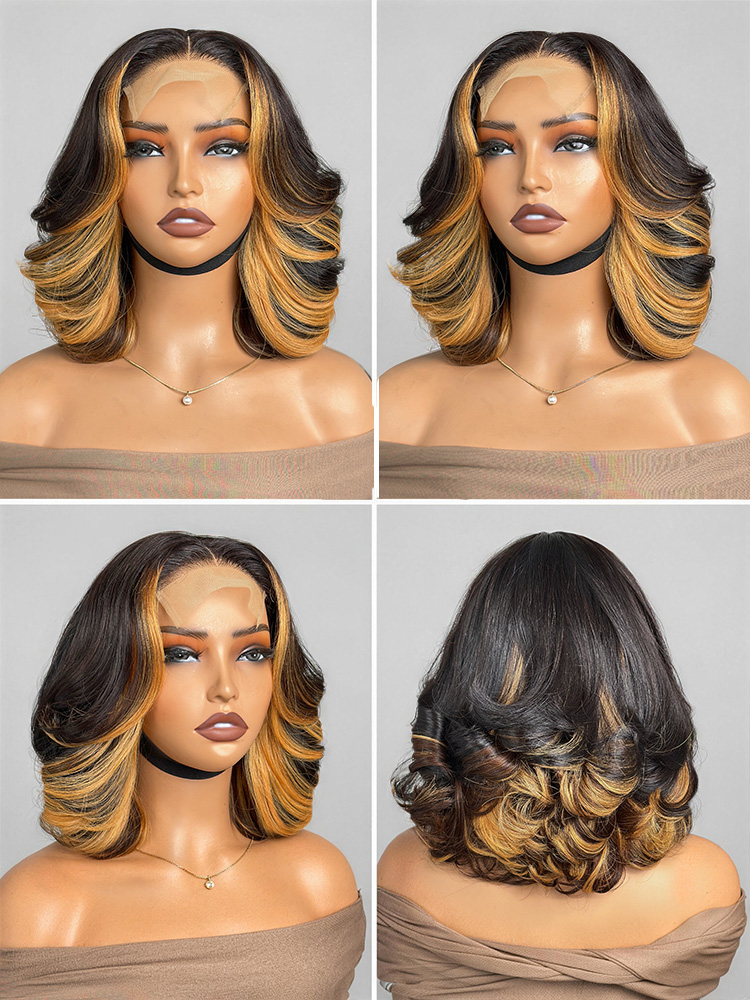 Custom Wig | PreMax 180% Density 12 Inch 5x5 Closure HD Lace Custom Wig Pre-cut Lace
